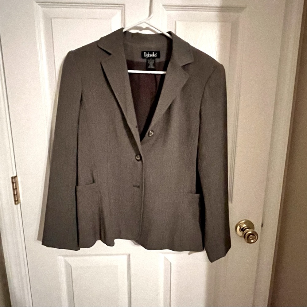 Brown blazer